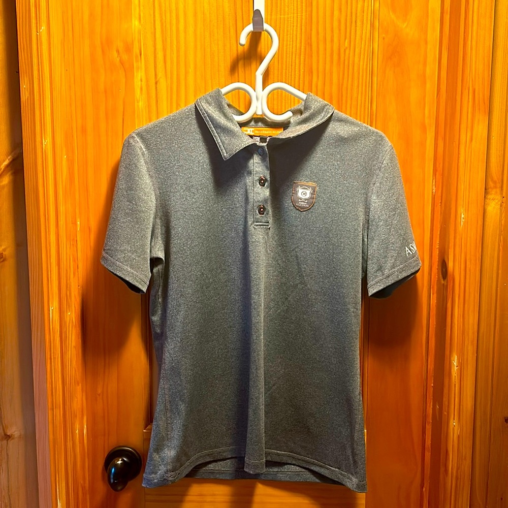 ASMAR EQUESTRIAN - Grey Polo Shirt / Casual - LG